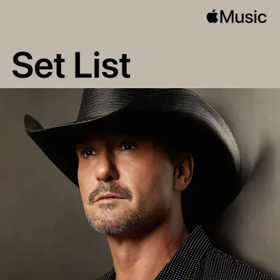 Tim McGraw’s Standing Room Only Tour Set List