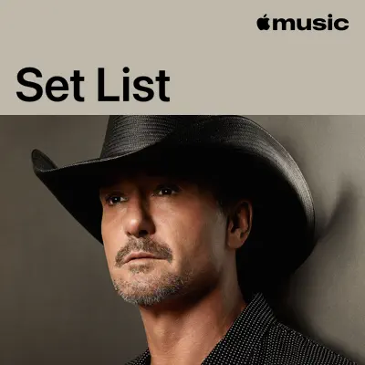Listen to Tim McGraw’s Standing Room Only Tour Set List featuring Tim McGraw