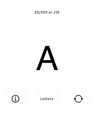 Eye Chart Watch Appのおすすめ画像1