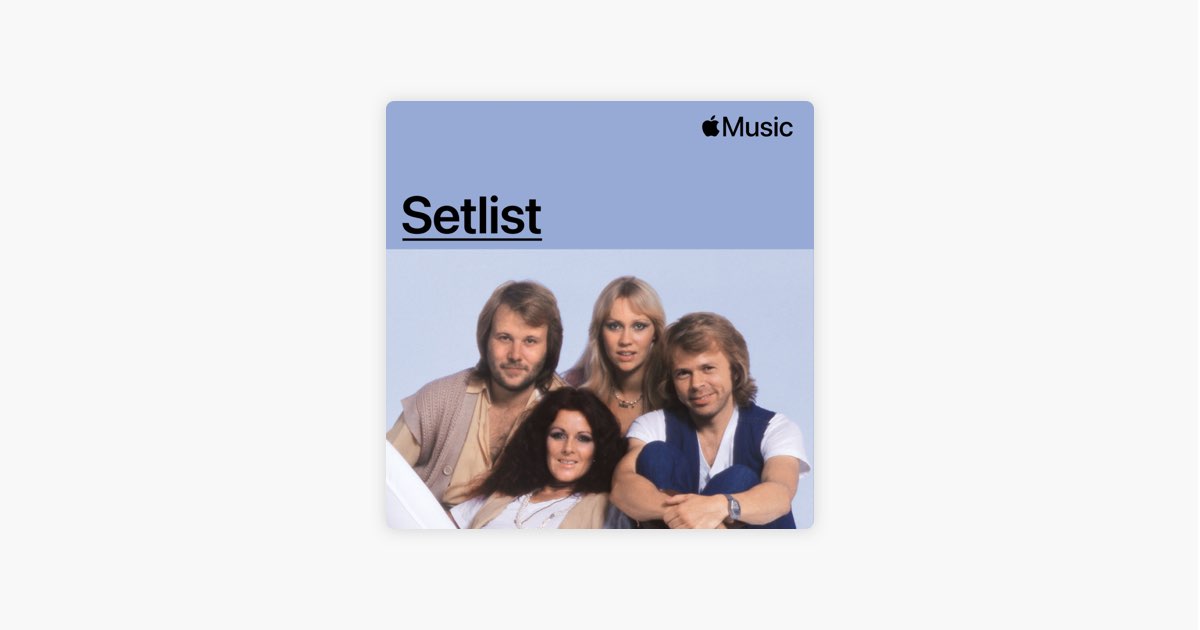 ‎Playlist “Setlist Voyage Tour de ABBA” en Apple Music