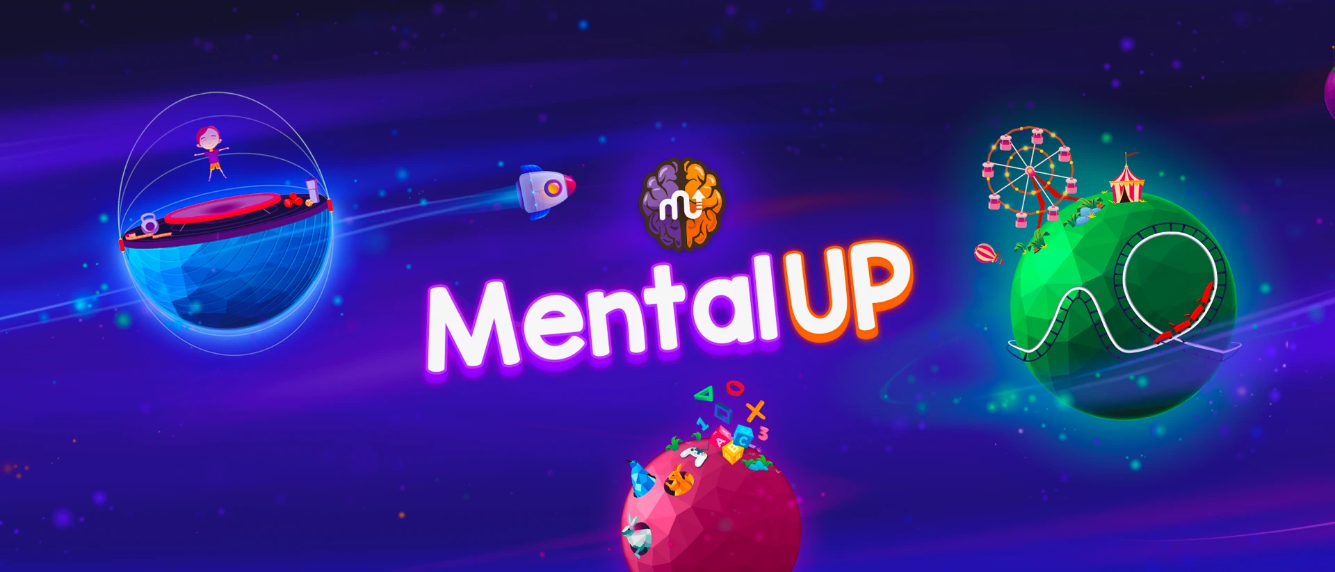 MentalUP - Kids Learning Games product page header