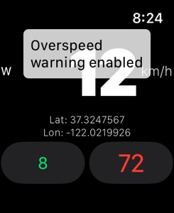 Speedo Speedometer Alerts screenshot #3 for Apple Watch
