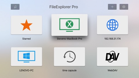 Screenshot #1 for FE File Explorer Pro TV