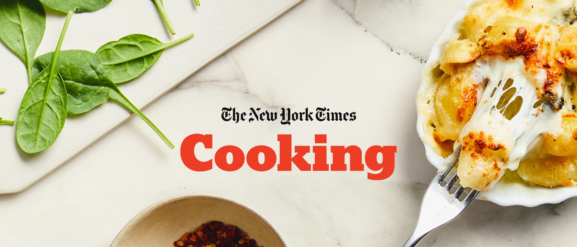 NYT Cooking: Quick Tasty Meals product page header
