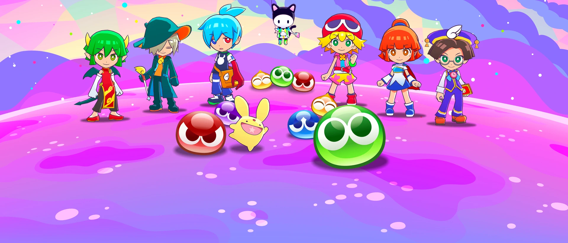 Puyo Puyo Puzzle Pop product page header