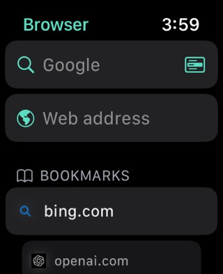 Browser for Watchのおすすめ画像1