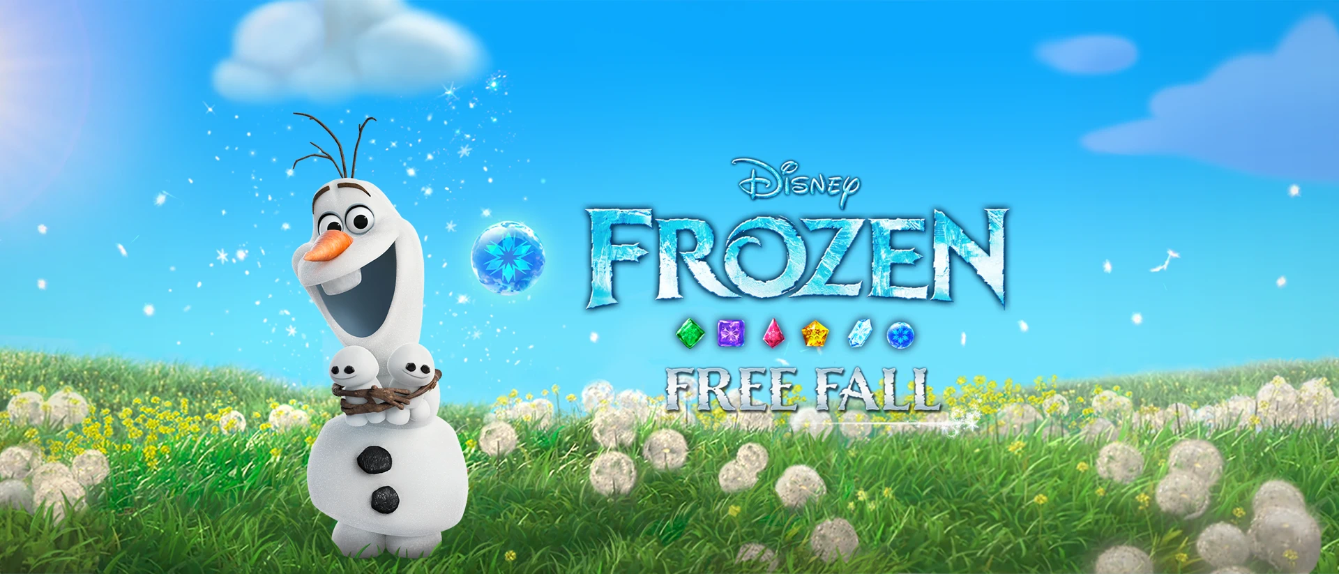 Disney Frozen Free Fall Game product page header