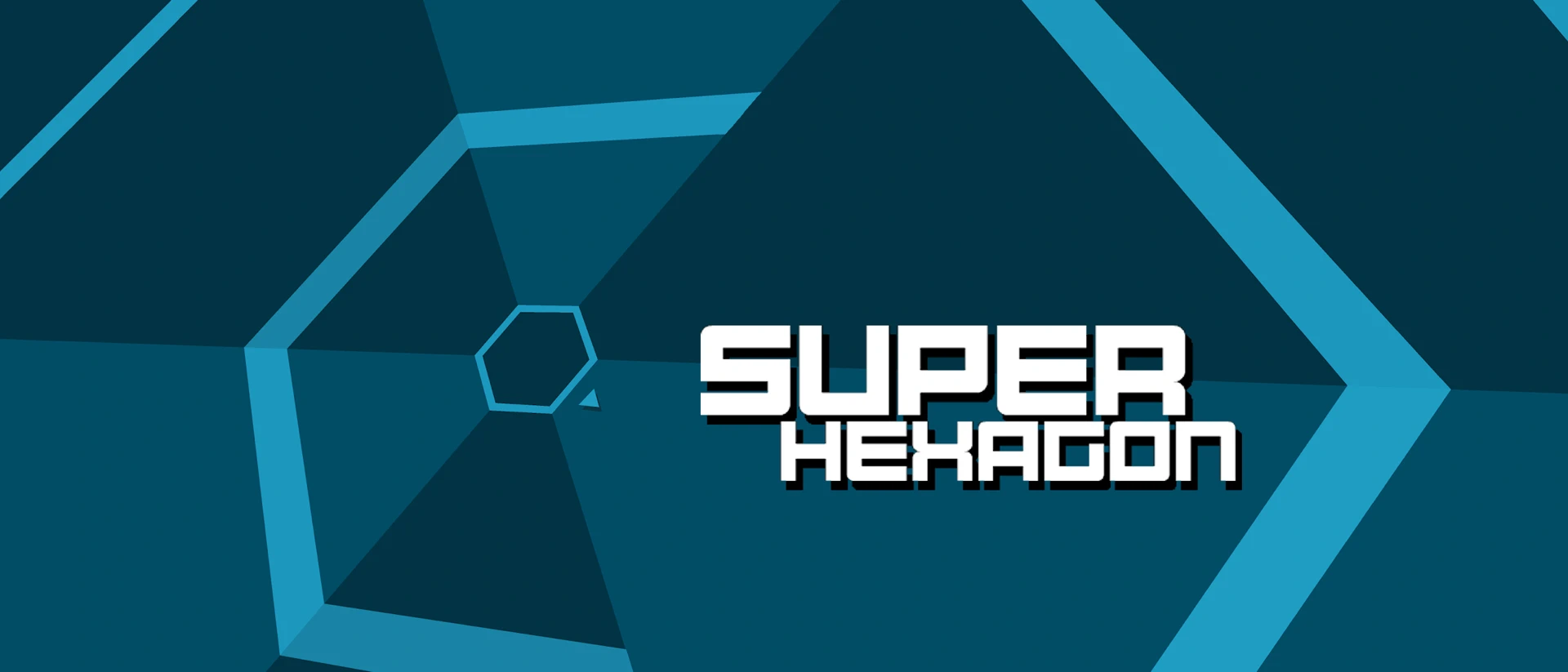 Super Hexagon product page header