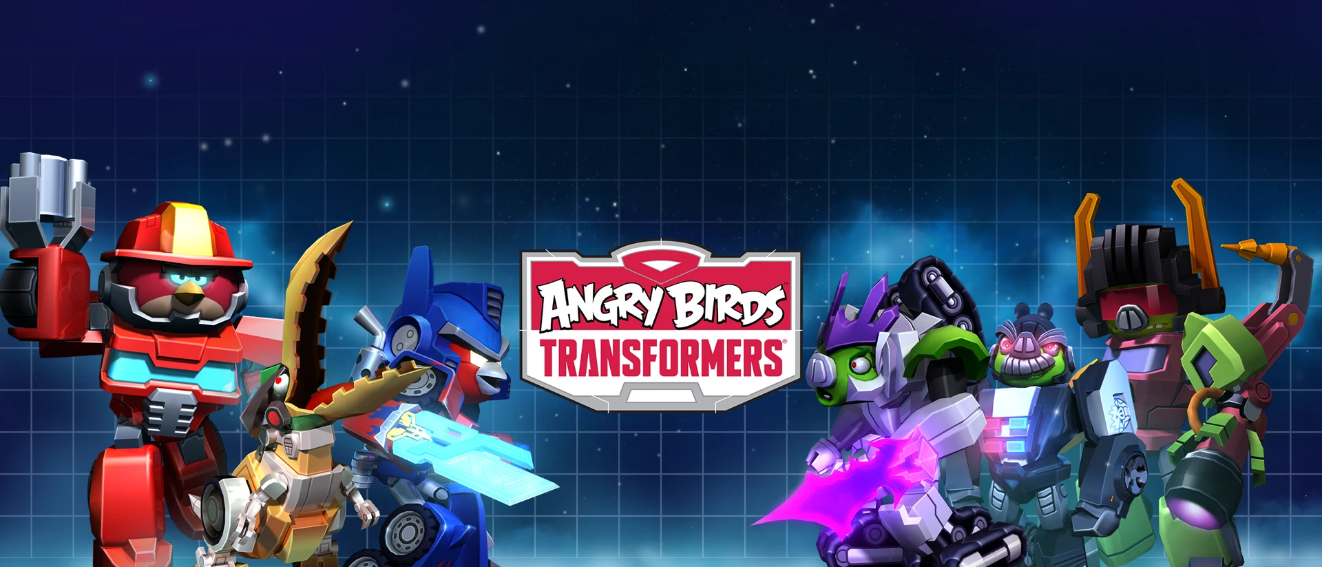 Angry Birds Transformers product page header