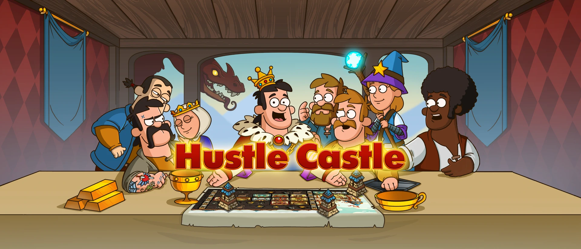 Hustle Castle・Medieval Kingdom product page header