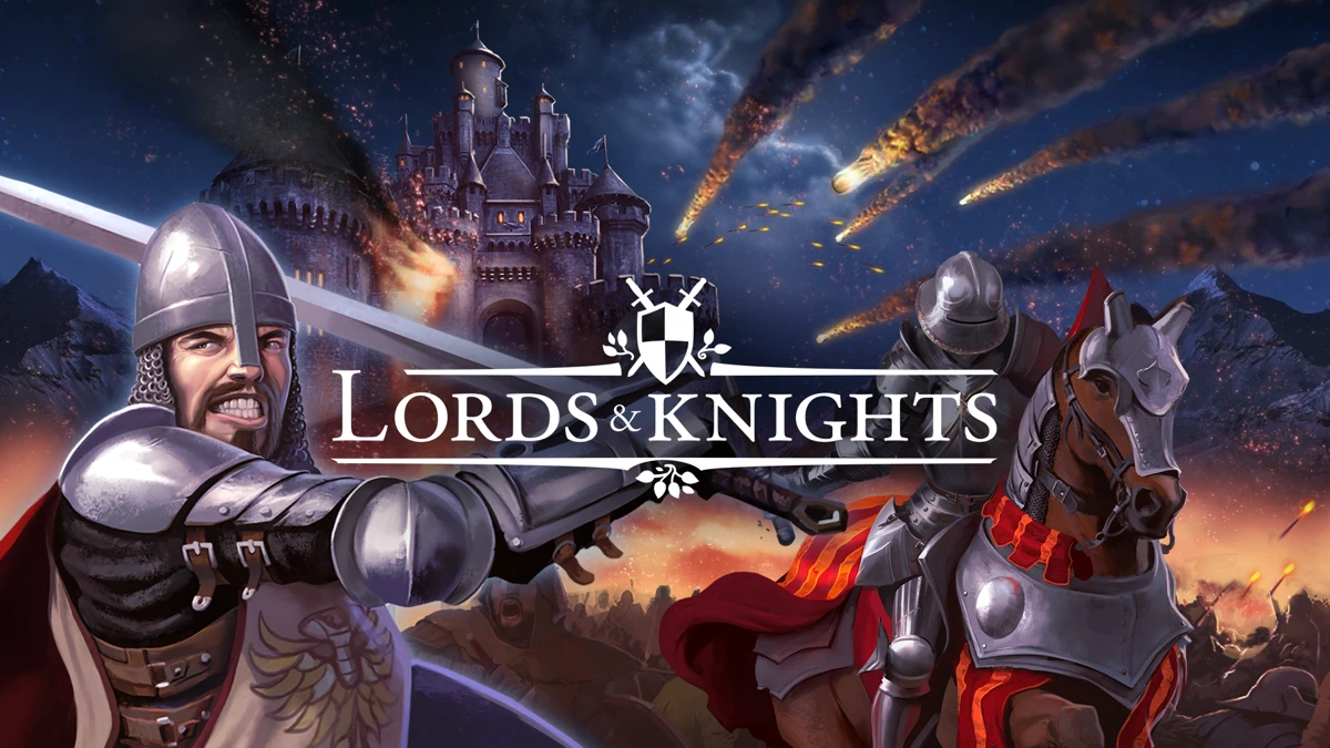 Lords & Knights - Mobile Kings App Store product page header