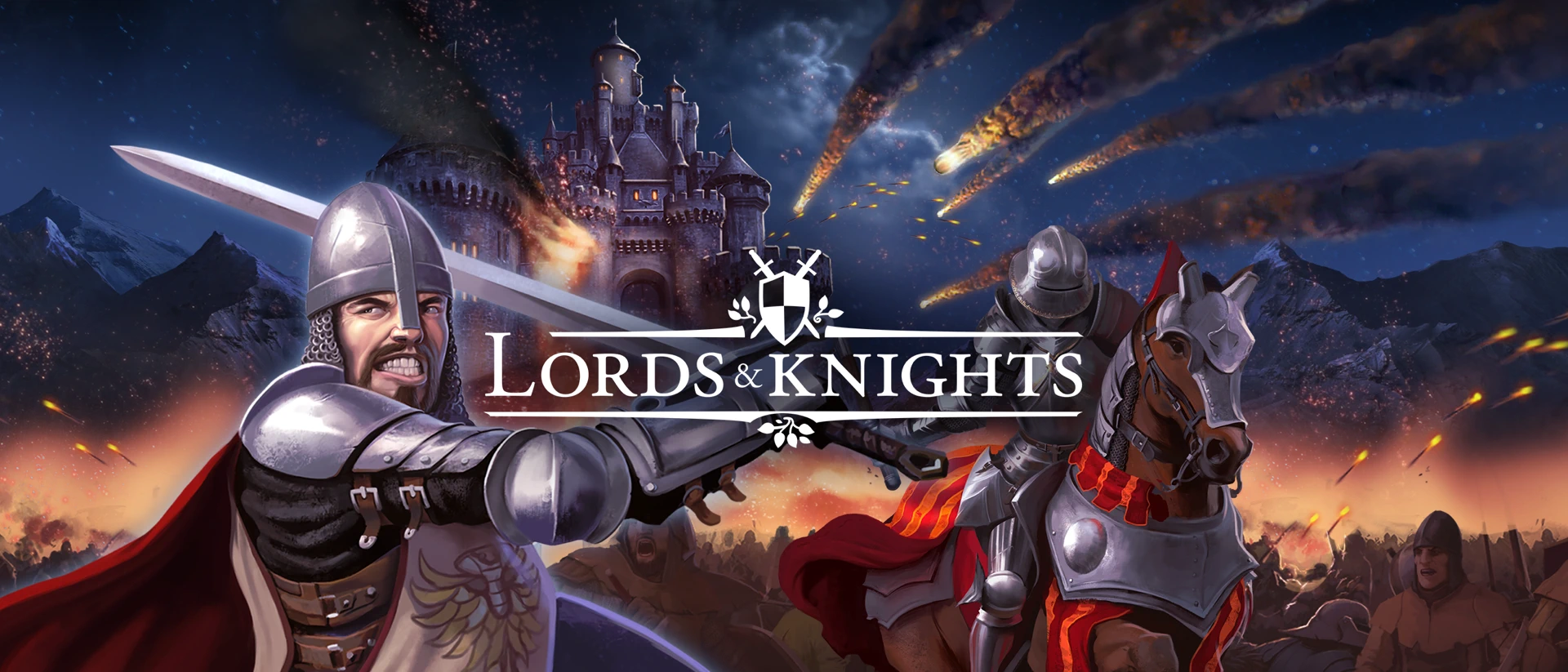 Lords & Knights - Mobile Kings product page header