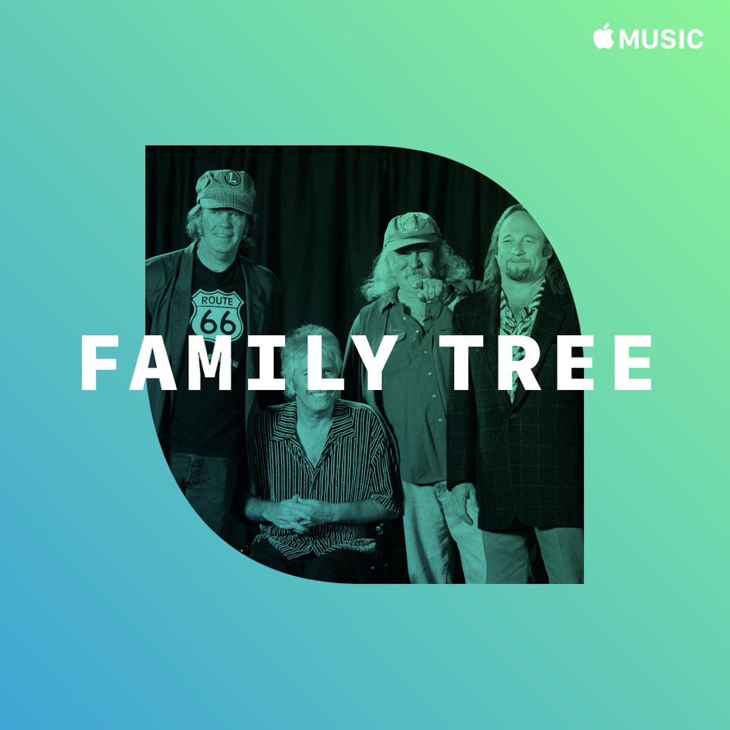 Family Tree: Crosby, Stills, Nash & Young