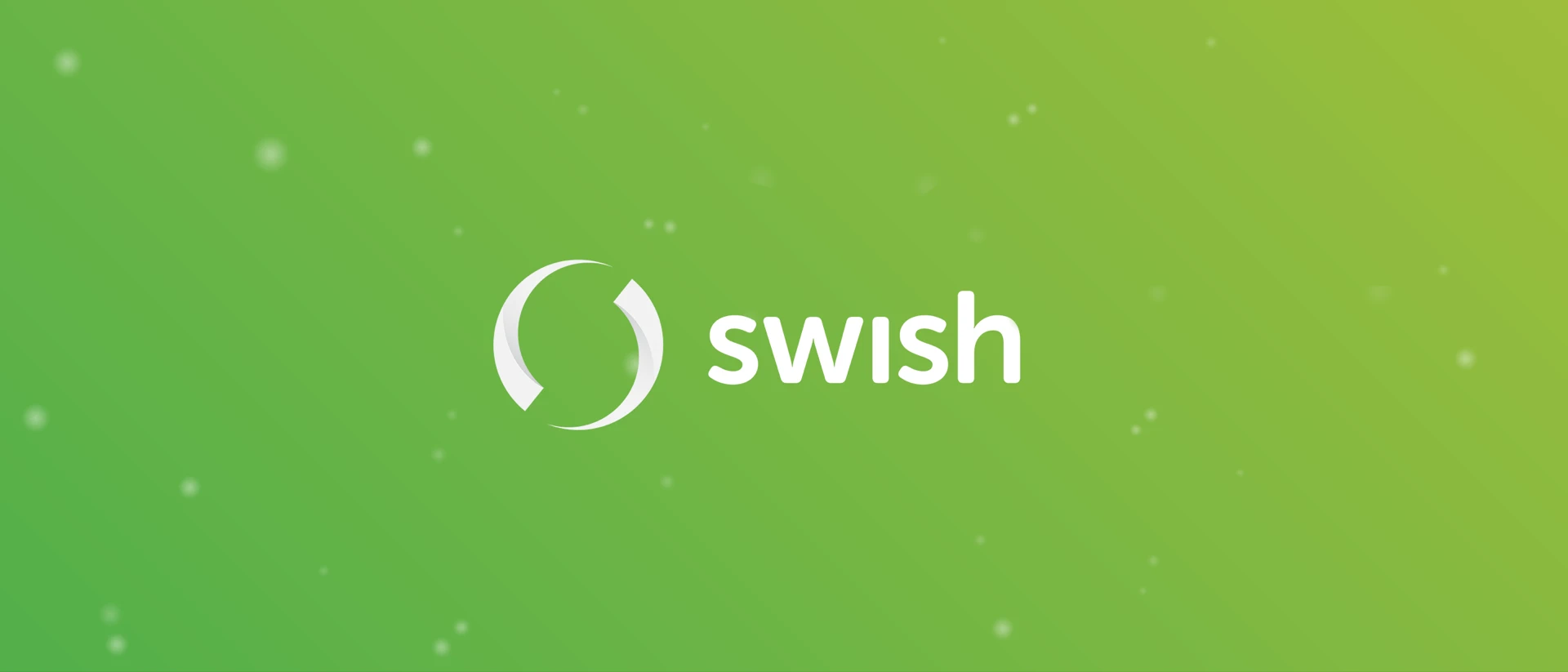 Swish payments product page header