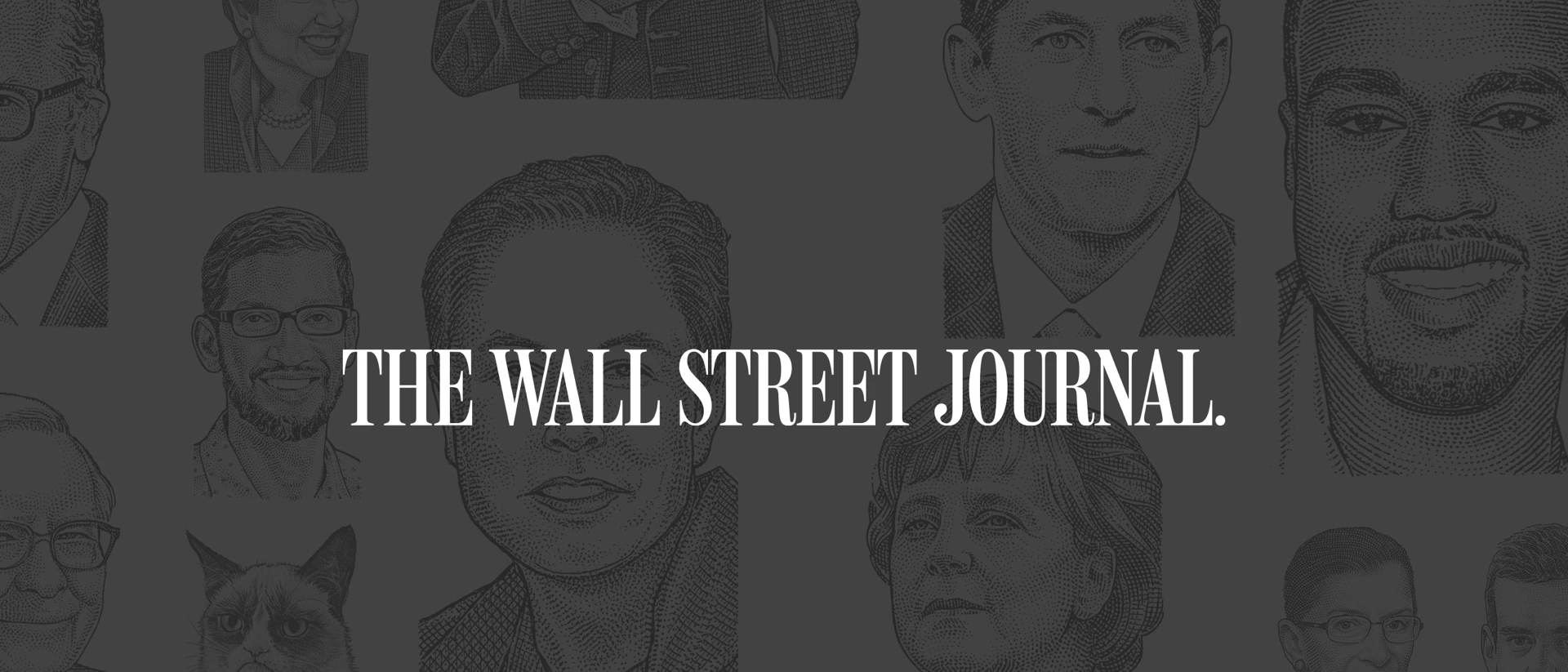 The Wall Street Journal News product page header