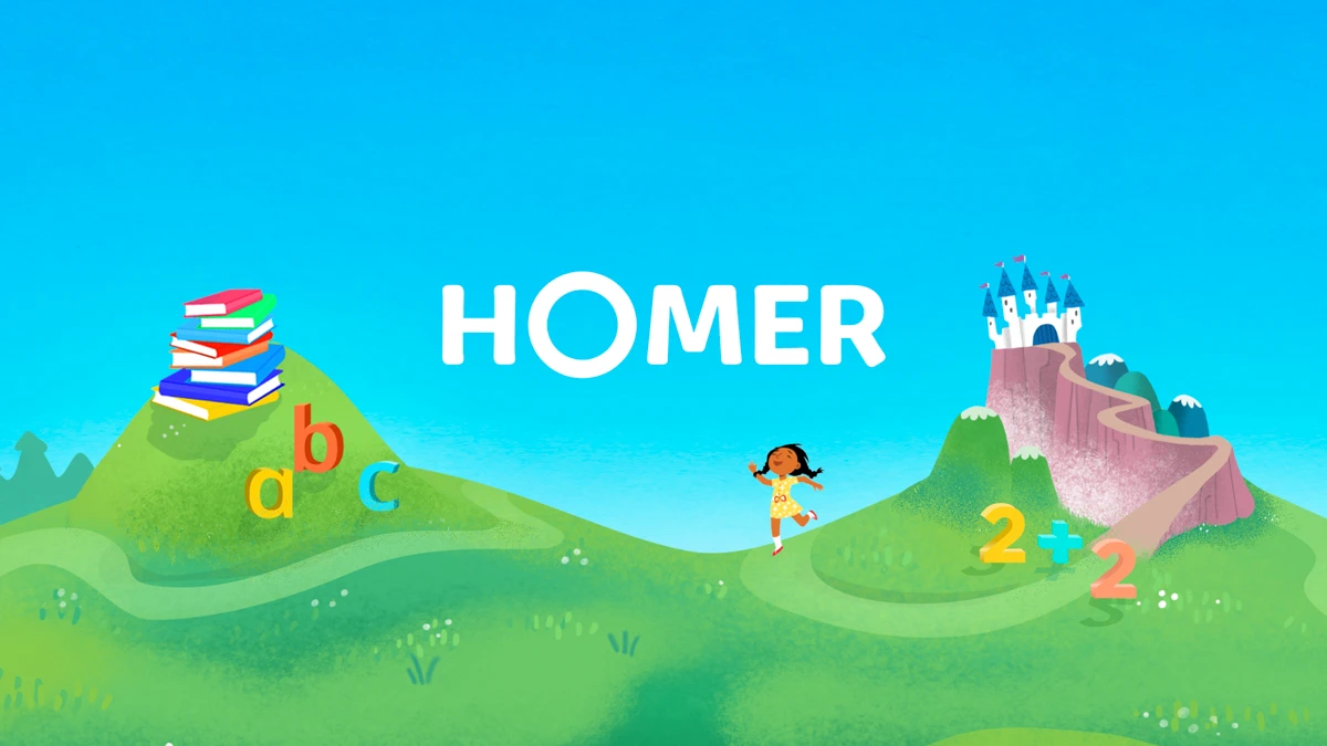 HOMER: Fun Learning For Kids App Store product page header