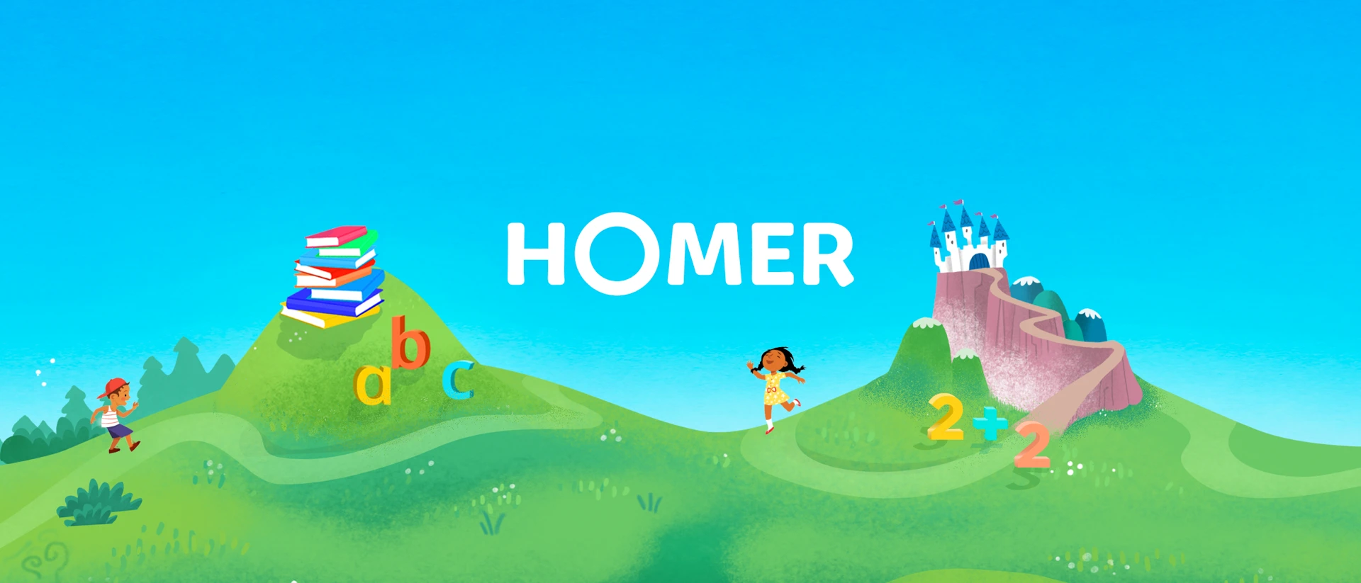 HOMER: Fun Learning For Kids product page header