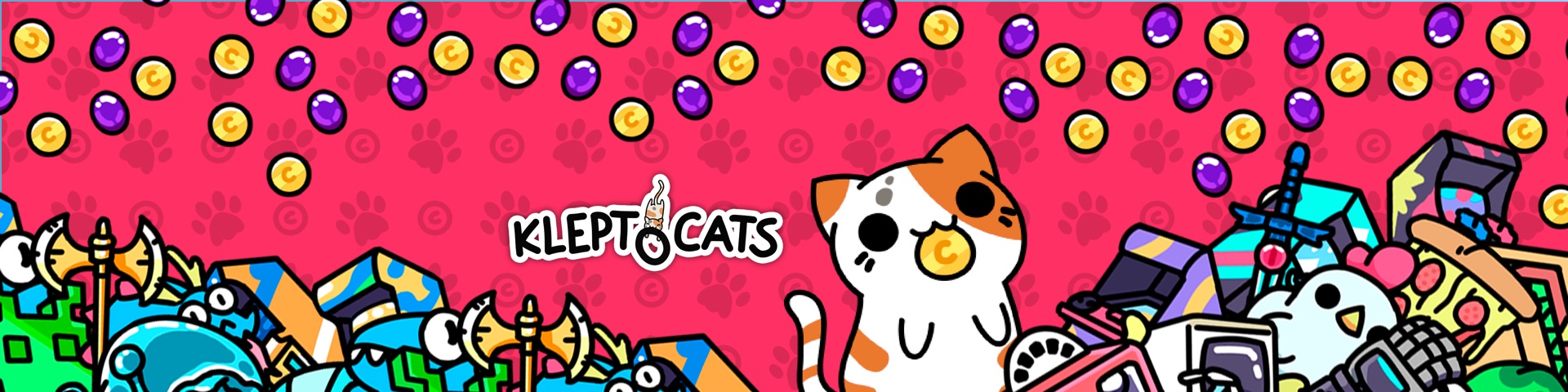 KleptoCats product page header