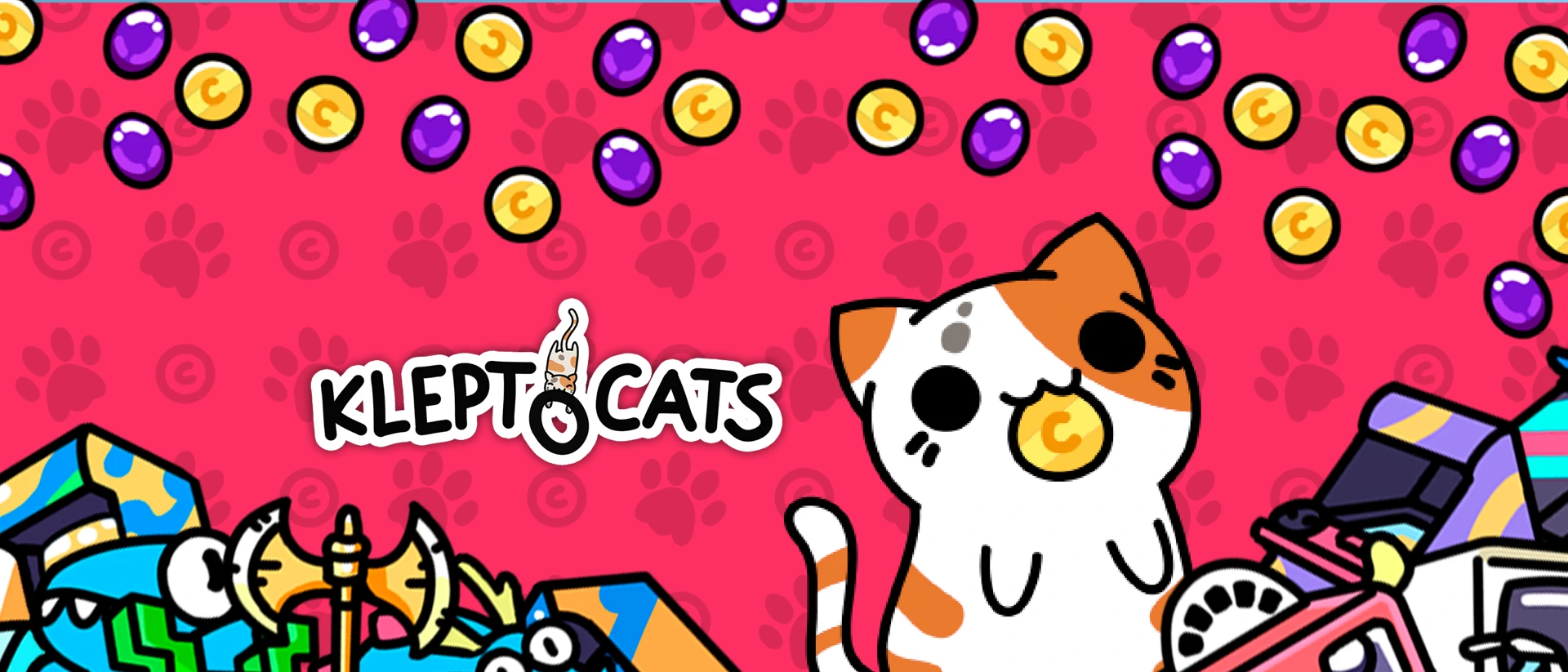 KleptoCats product page header