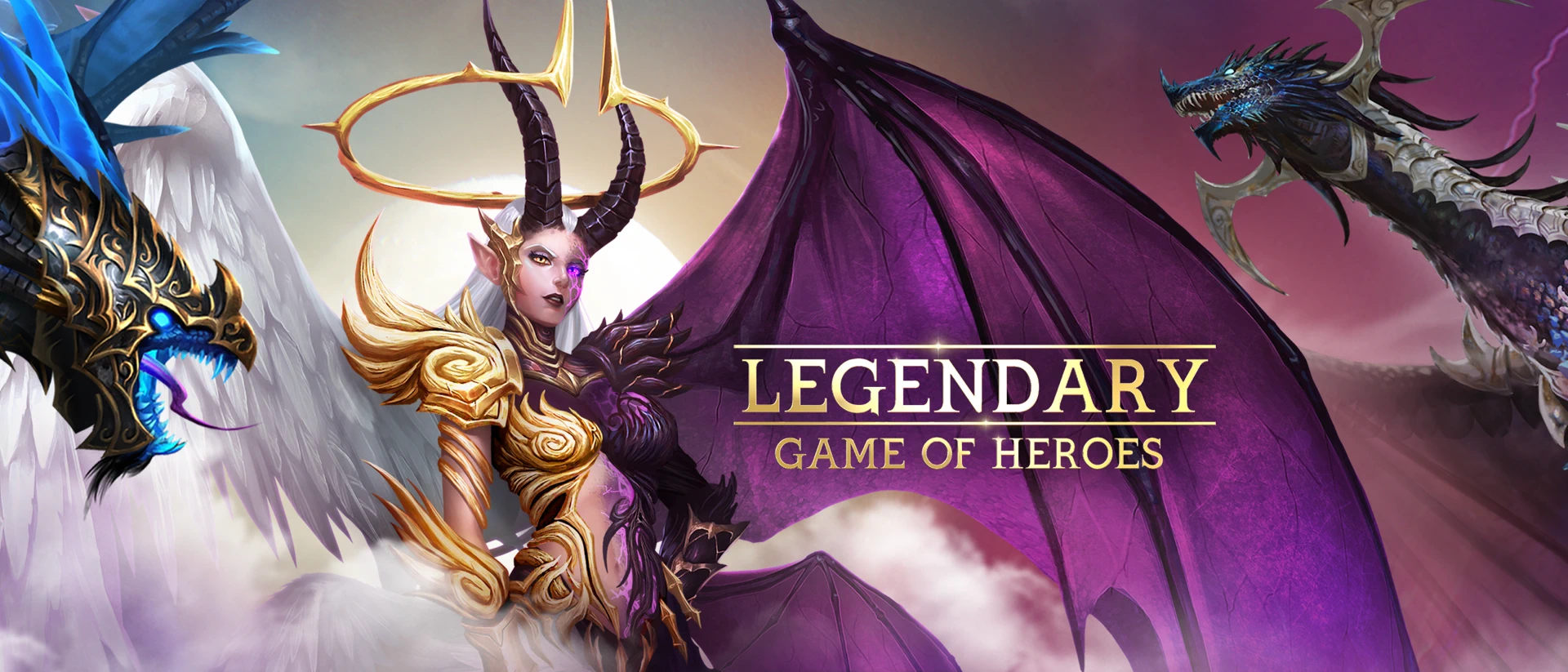 Legendary: Game of Heroes product page header