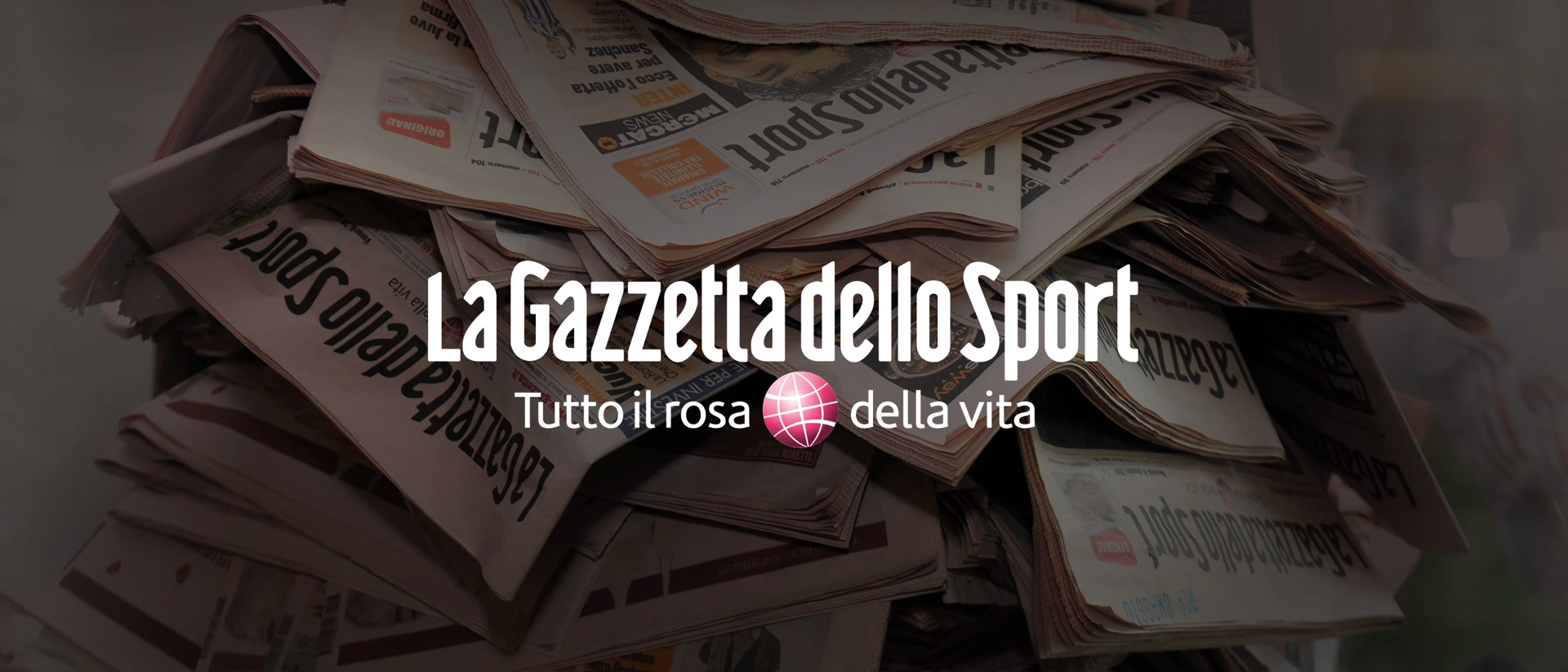 La Gazzetta dello Sport product page header