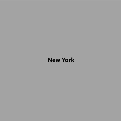 New York - Single