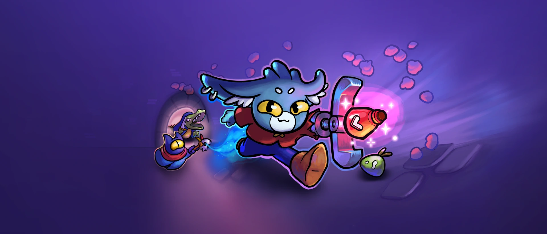Dungeon Clawler product page header
