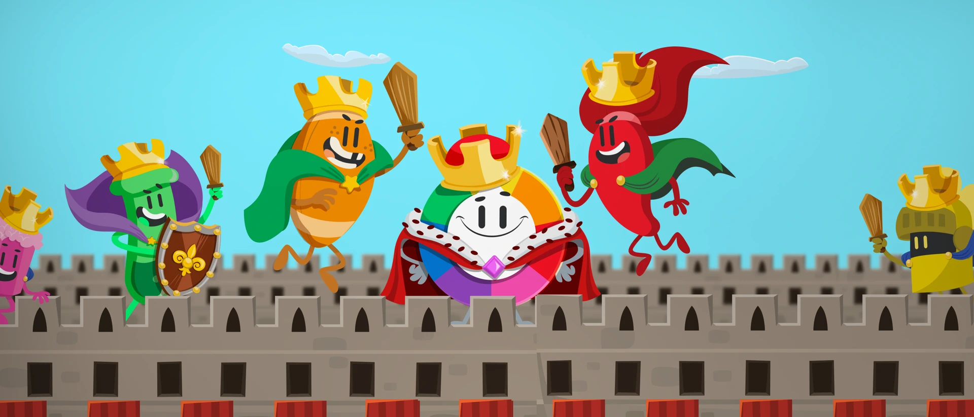 Trivia Crack Retro Brain Games product page header