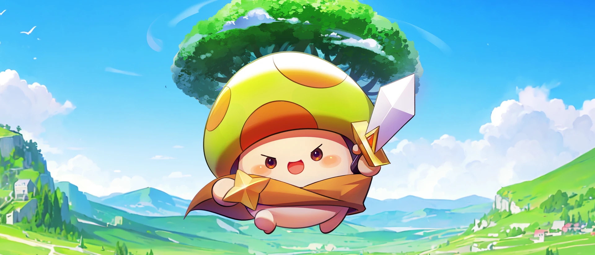 キノコ伝説：勇者と魔法のランプ product page header