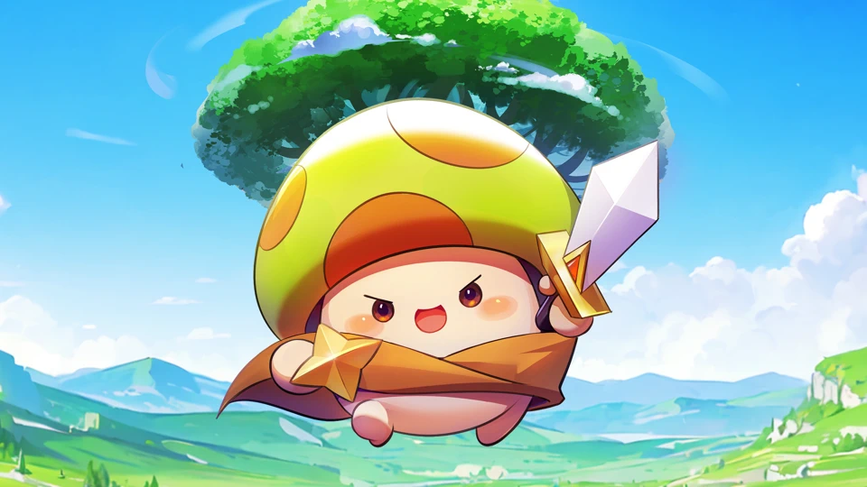 キノコ伝説：勇者と魔法のランプ App Store product page header