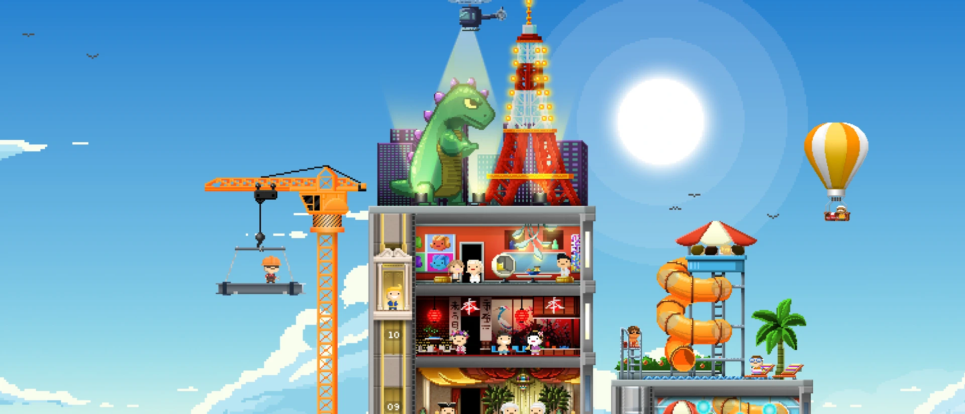 Tiny Tower: Tap Idle Evolution product page header