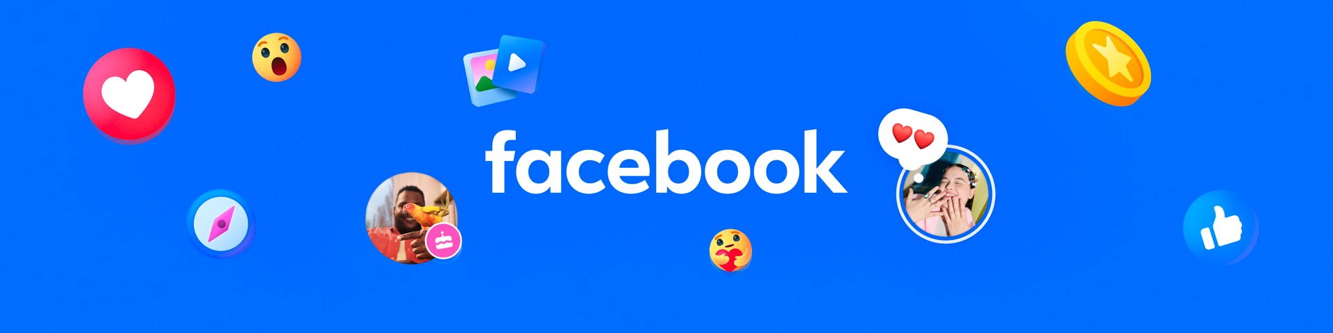 Facebook product page header