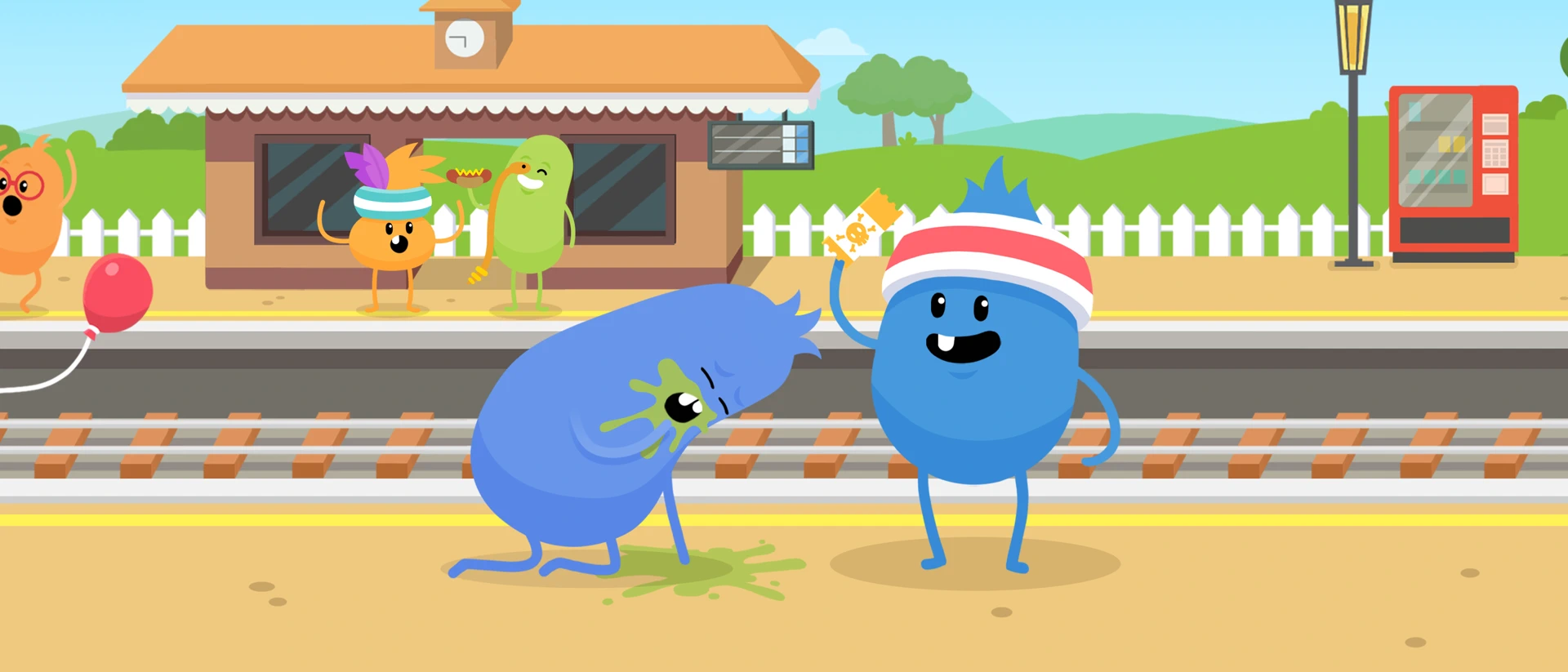 Dumb Ways to Die product page header