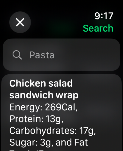 SugarBot Sugar Calorie Tracker