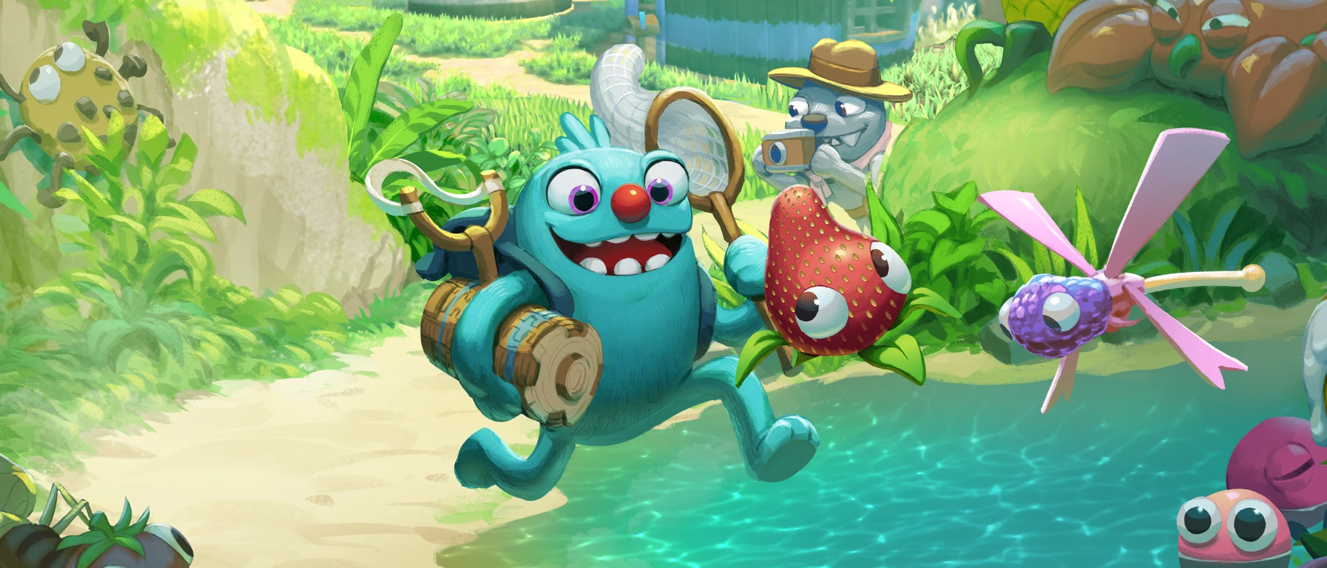 Bugsnax product page header