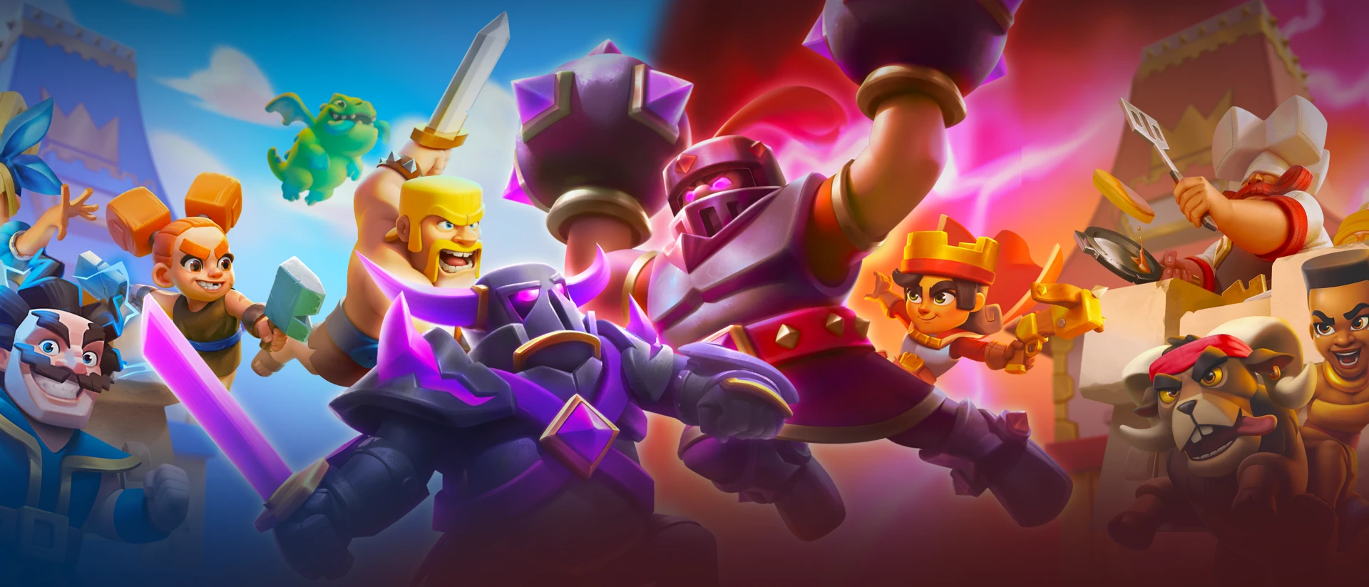 Clash Royale product page header