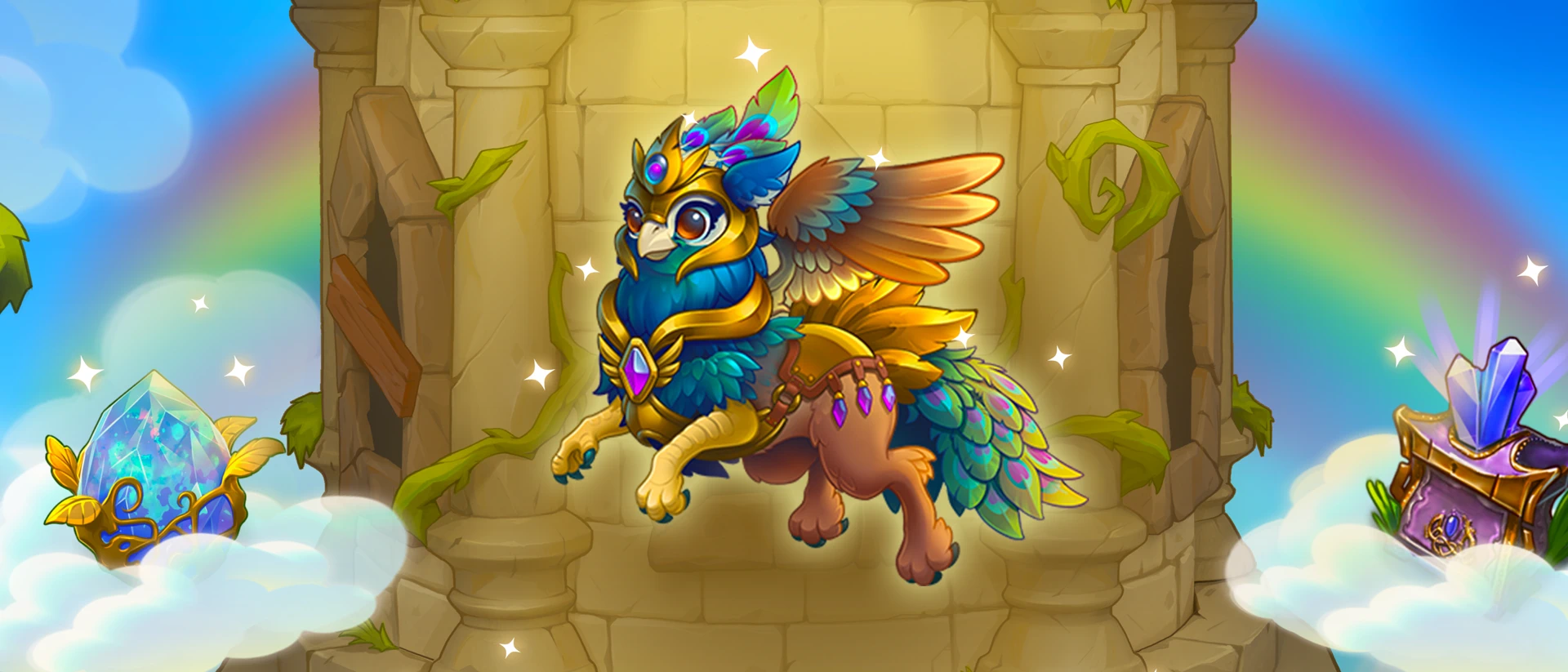 Merge Dragons! product page header