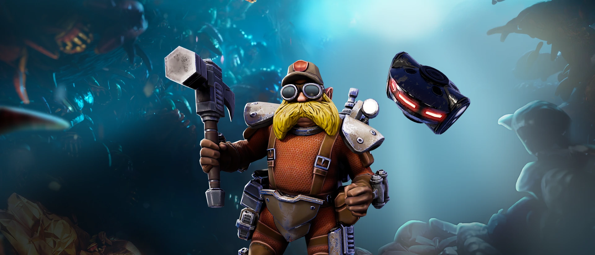 Deep Rock Galactic: Survivor product page header