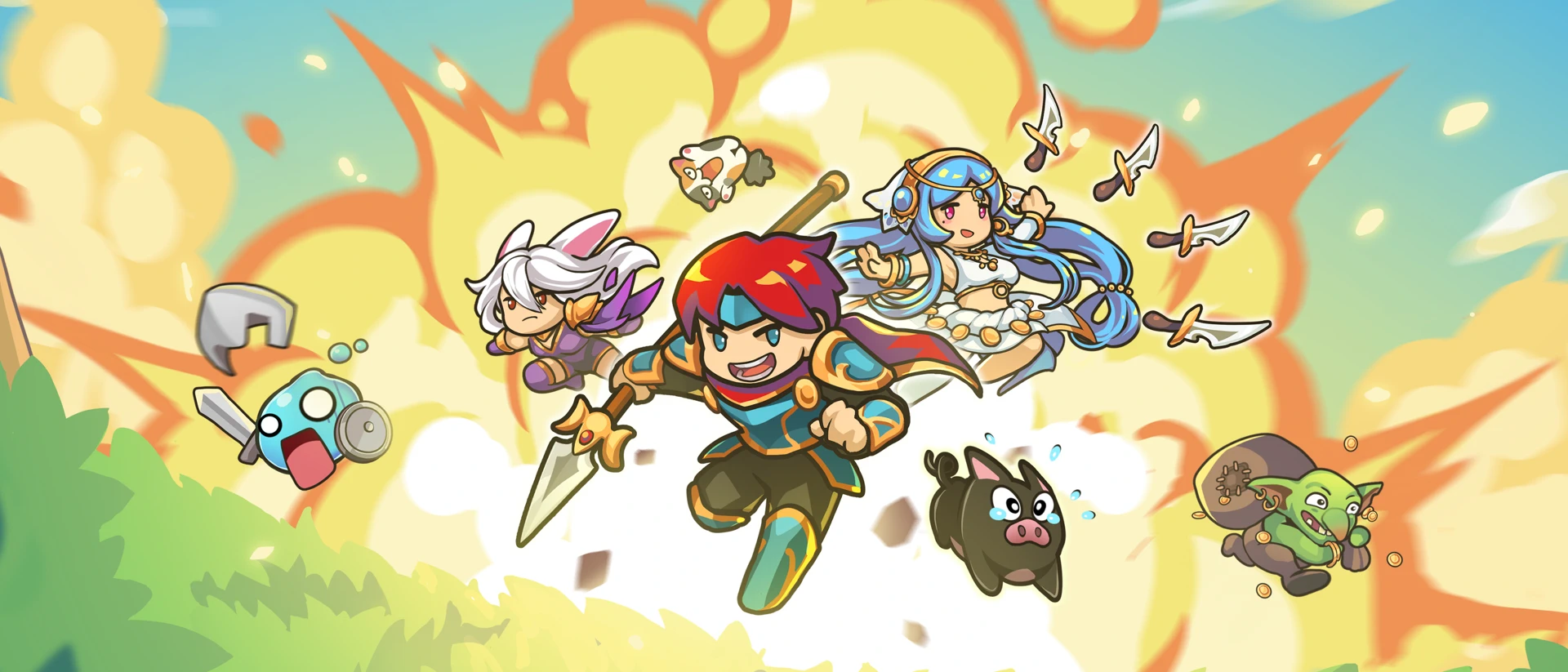 Fortias Saga: Idle RPG product page header