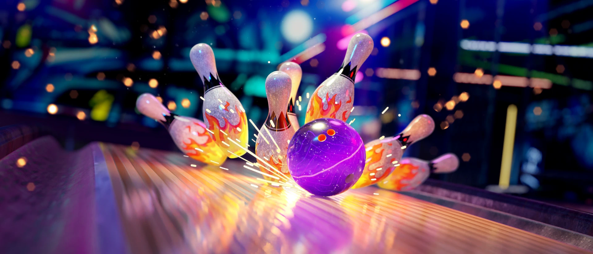 Bowling Fury: Ten Pin King product page header