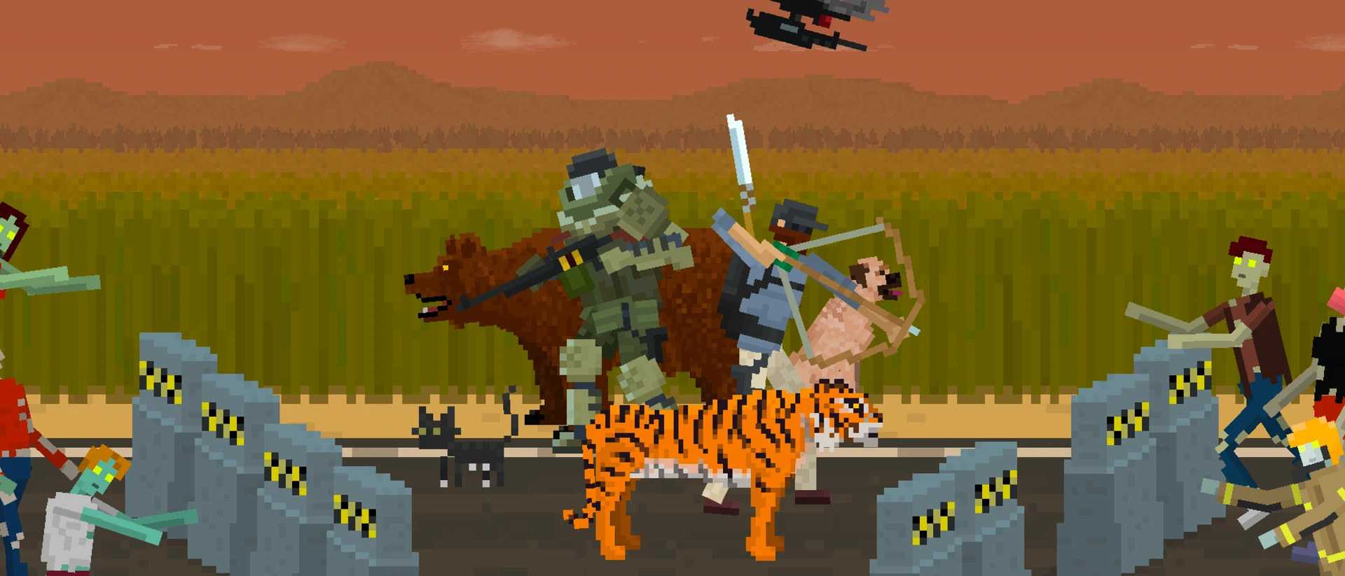 They Are Coming Zombie Defense product page header