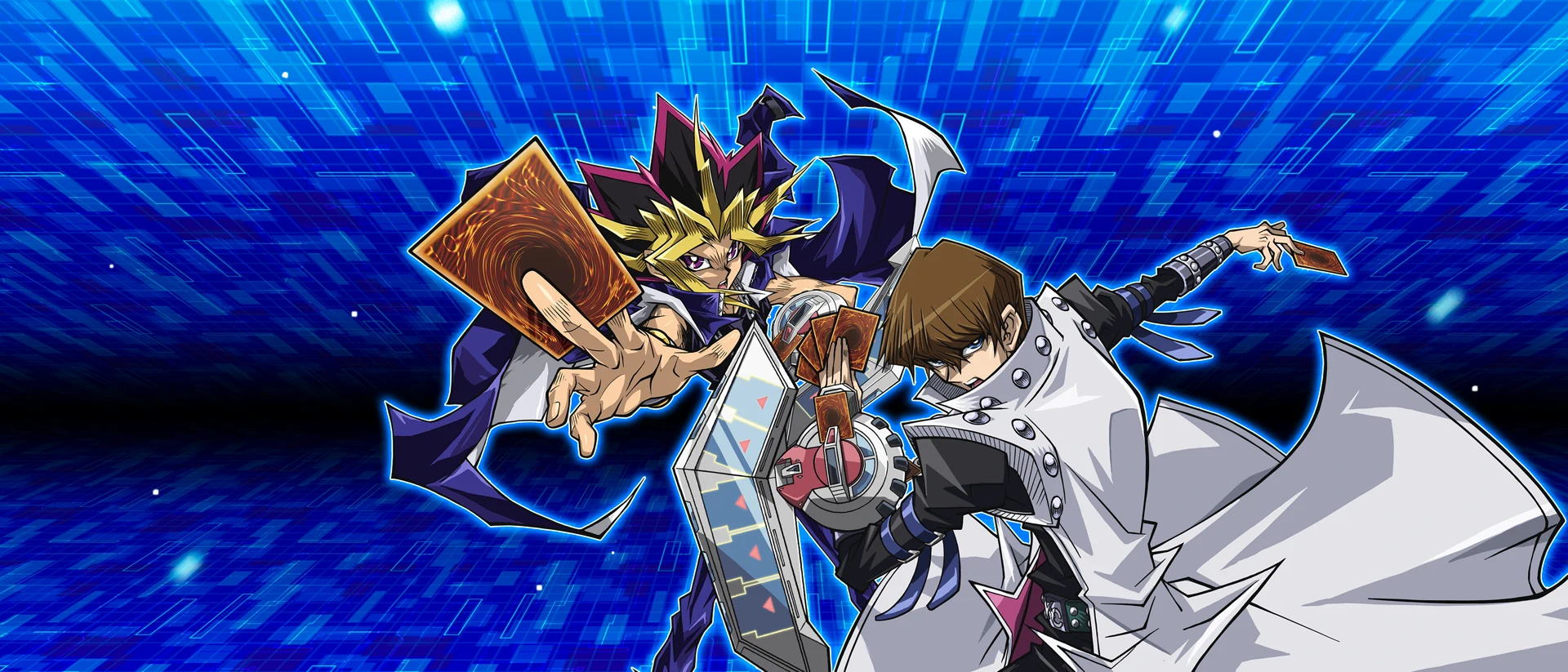 Yu-Gi-Oh! Duel Links product page header
