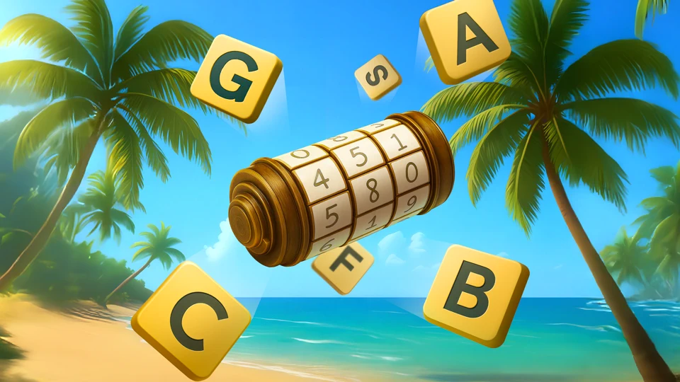 Cryptogram: Word Brain Puzzle App Store product page header