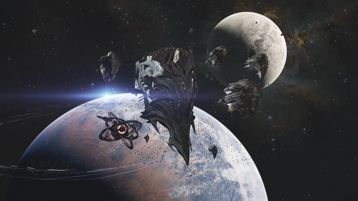Pixel Starships 2 App Store product page header