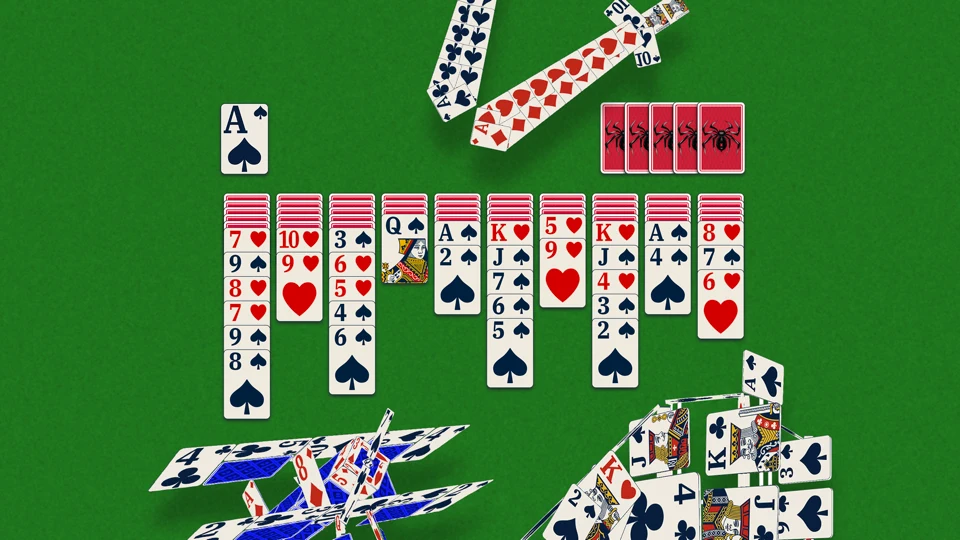 Spider Solitaire: Card Game App Store product page header