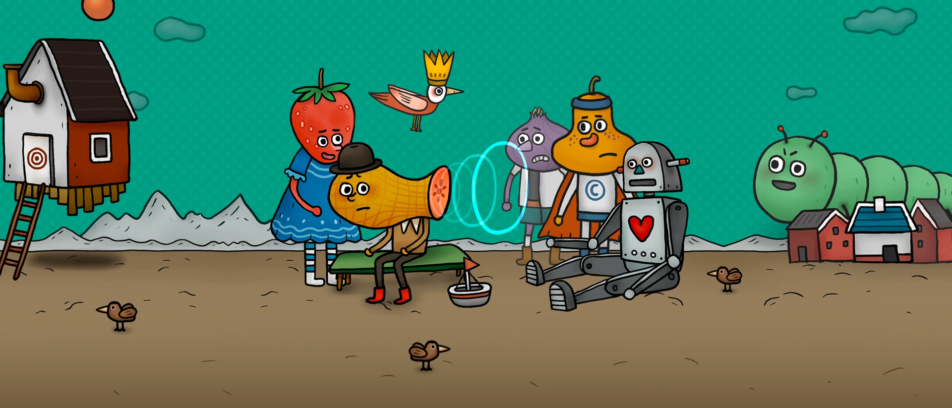 Isoland  : Pumpkin town product page header