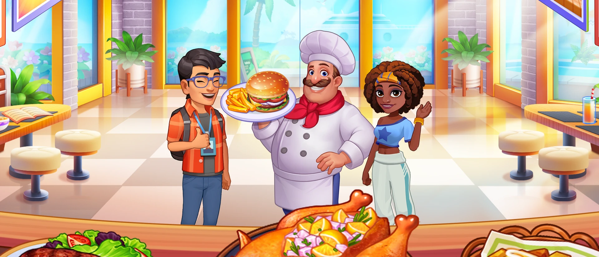 Cooking Madness-Kitchen Frenzy product page header