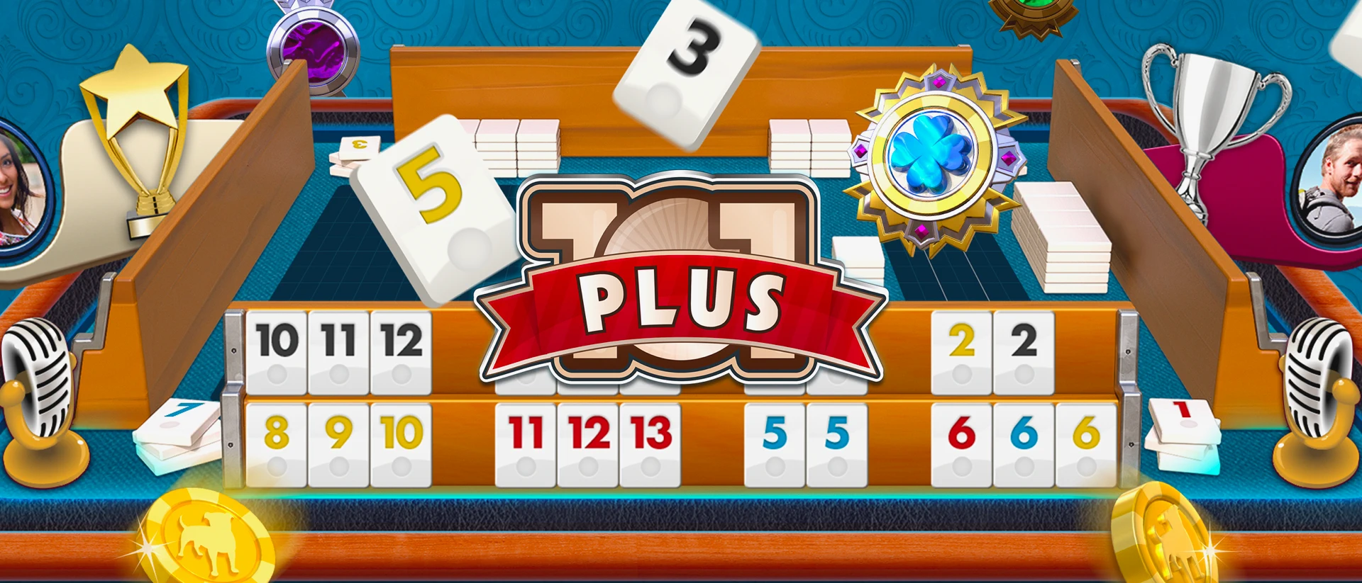 101 Okey Plus Rummy Board Game product page header