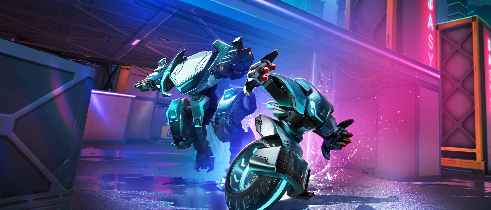 Mech Arena - Shooting Game product page header