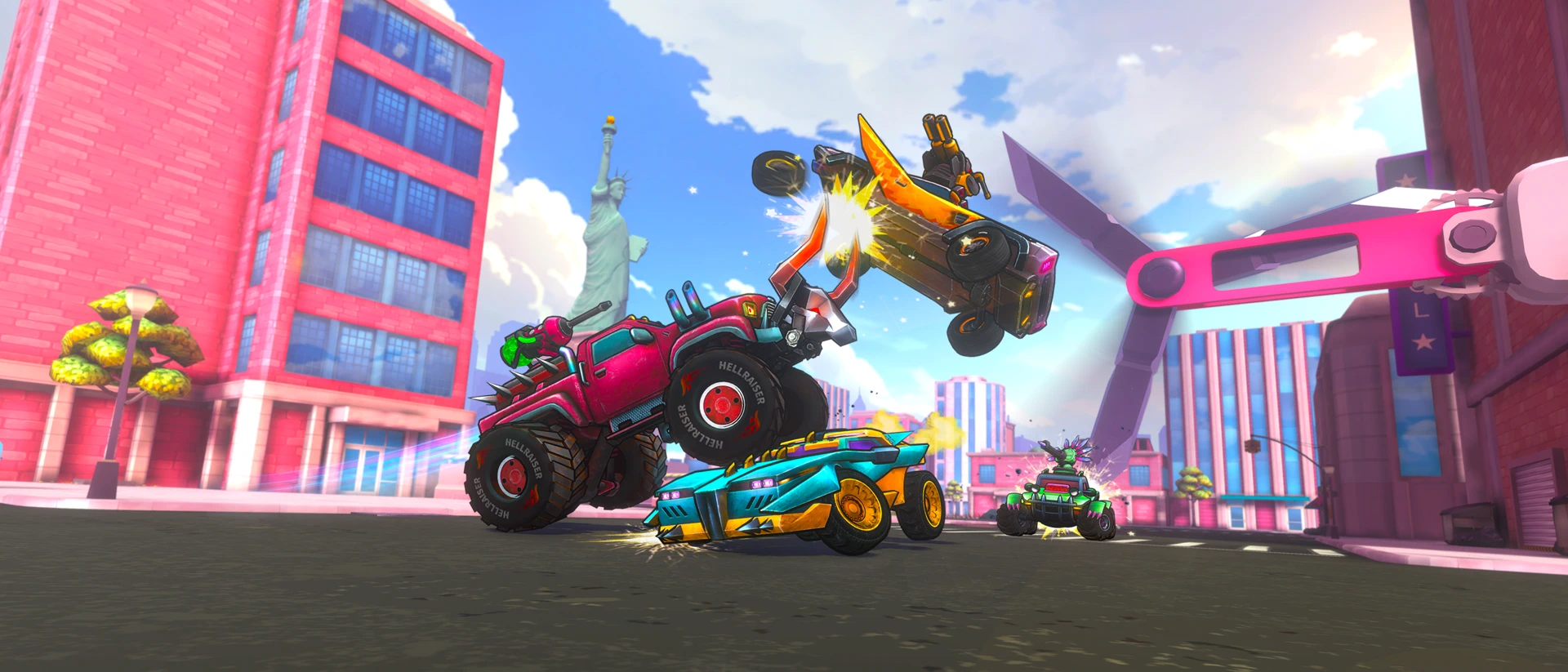 Battle Cars: Nitro PvP Shooter product page header